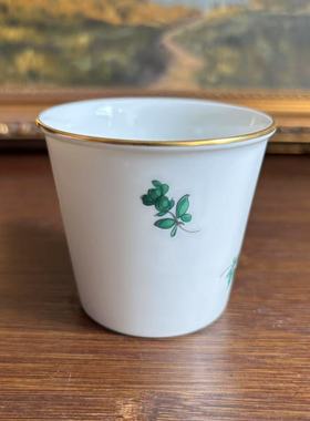 Augarten Vienna 奥格腾 维也纳奥地利名瓷收藏手绘描金瓷杯 摆件