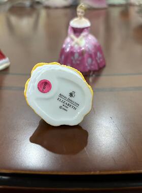 Royal Doulton 皇家道尔顿 中古收藏 2002年迷你瓷娃娃 瓷偶摆件