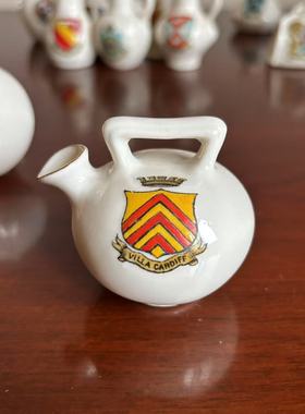 W.H.GOSS 高斯 1873年哈斯廷斯博物馆收藏古代水壶模型 纹章摆件