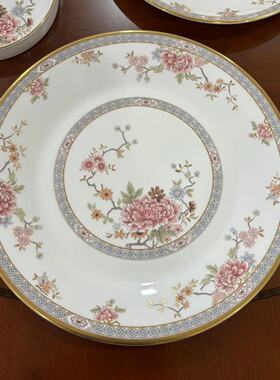 Royal Doulton 皇家道尔顿 英国女王1977年绝版广东收藏碟 大盘
