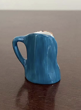 Staffordshire 斯塔福德郡 Anne Boleyn 迷你瓷水壶 袖珍摆件杯
