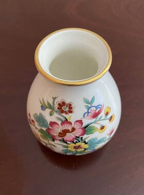 COALPORT 科尔波特 Ming rose 迷你花瓶 骨瓷玫瑰小花瓶 摆件瓷器