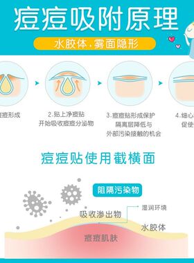 护妍天使茶树油积雪草痘痘贴