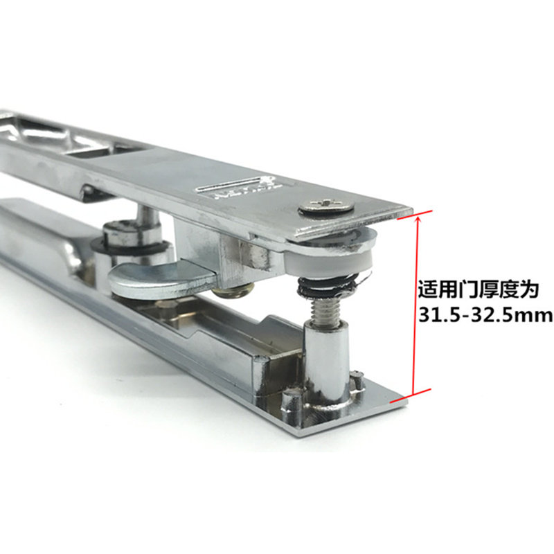 老式90型双面钩锁铝合金门窗勾锁推拉门条形勾锁门窗锁扣移门钩锁_虎窝淘