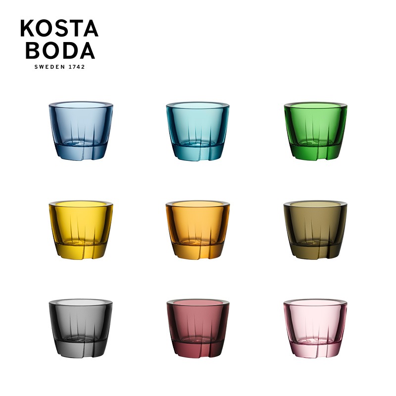 KOSTA BODA 进口水晶玻璃 BRUK北欧简约家用浪漫创意装饰烛台摆件 - 图3