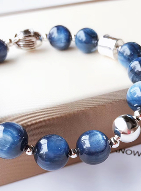 女网马上本年命蓝晶ins小众手链