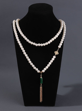 一款多戴国风豪华套链翡翠