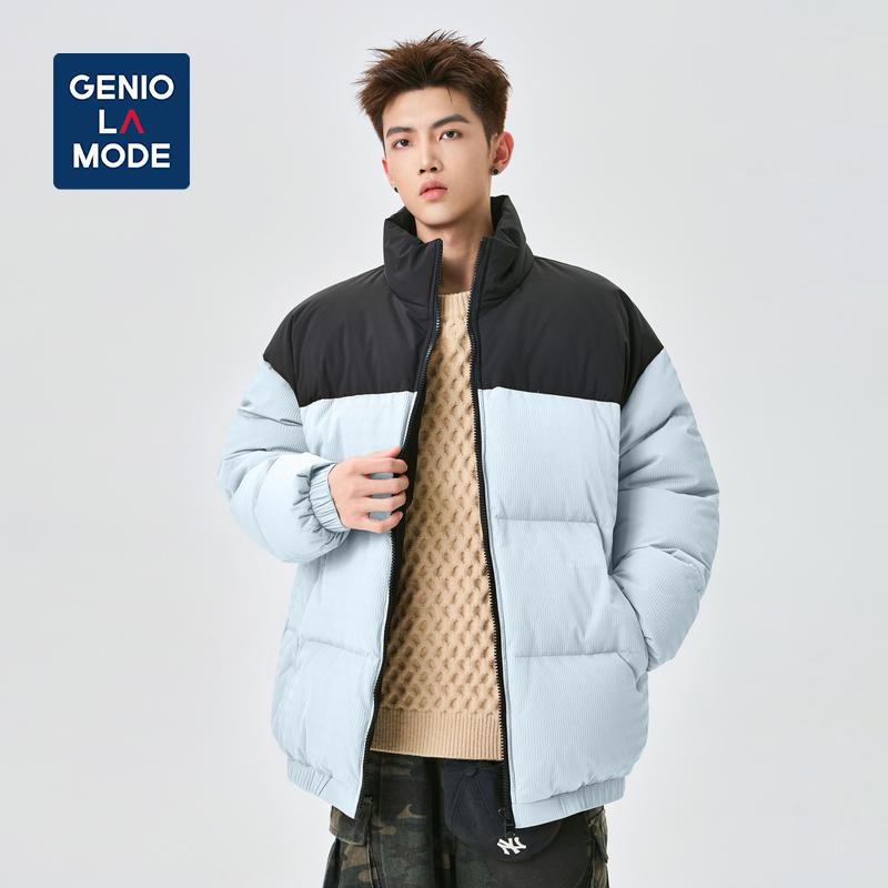 森马集团Genio Lamode保暖外套加厚亲肤抗风白鸭绒撞色保暖羽绒服_淘宝内购会_男装-第5张图片-提都小院