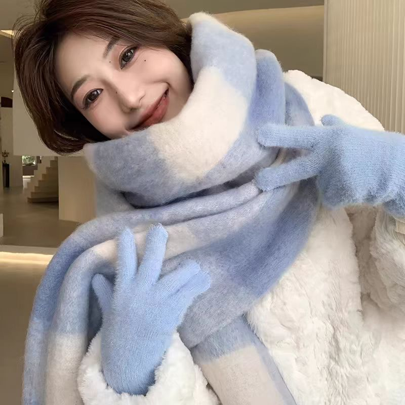 唐狮desso流苏格子冬季女加长加厚保暖百搭围巾_淘宝内购会_女装/女士精品-第4张图片-提都小院