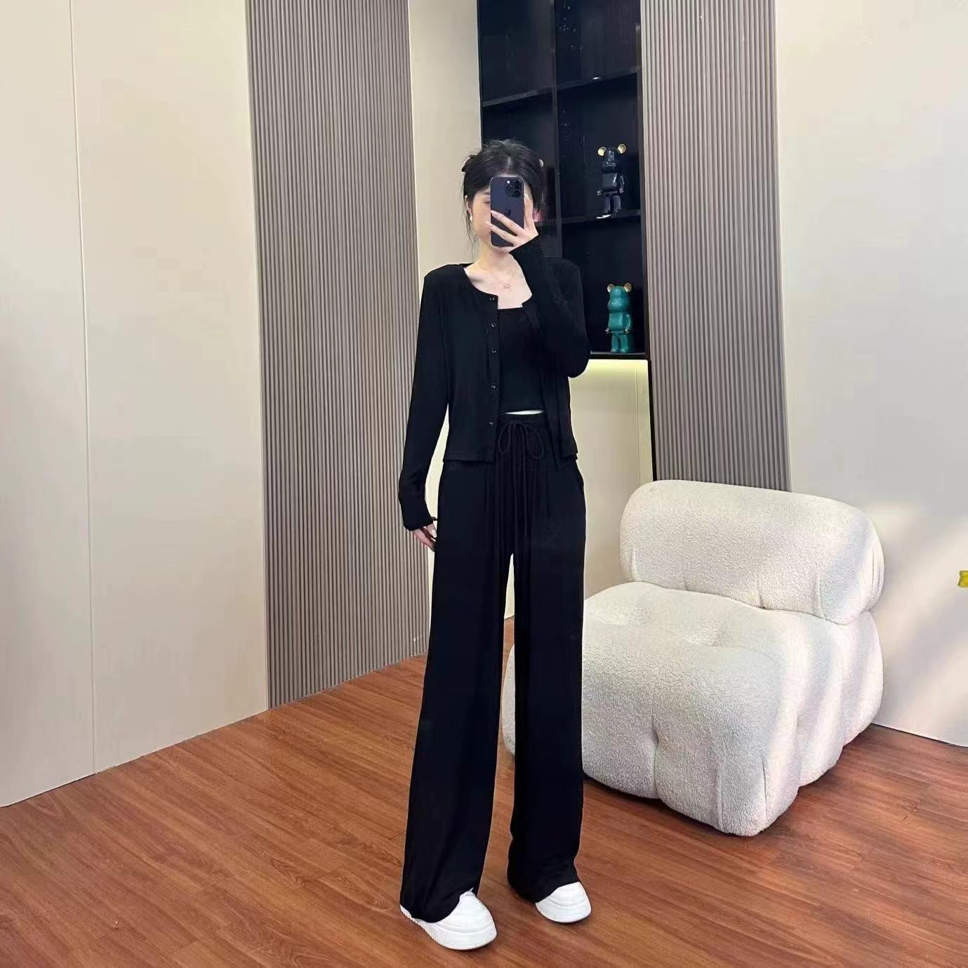 唐狮集团DESSO24新款宽松慵懒风松弛运动休闲套装_淘宝内购会_女装/女士精品-第3张图片-提都小院