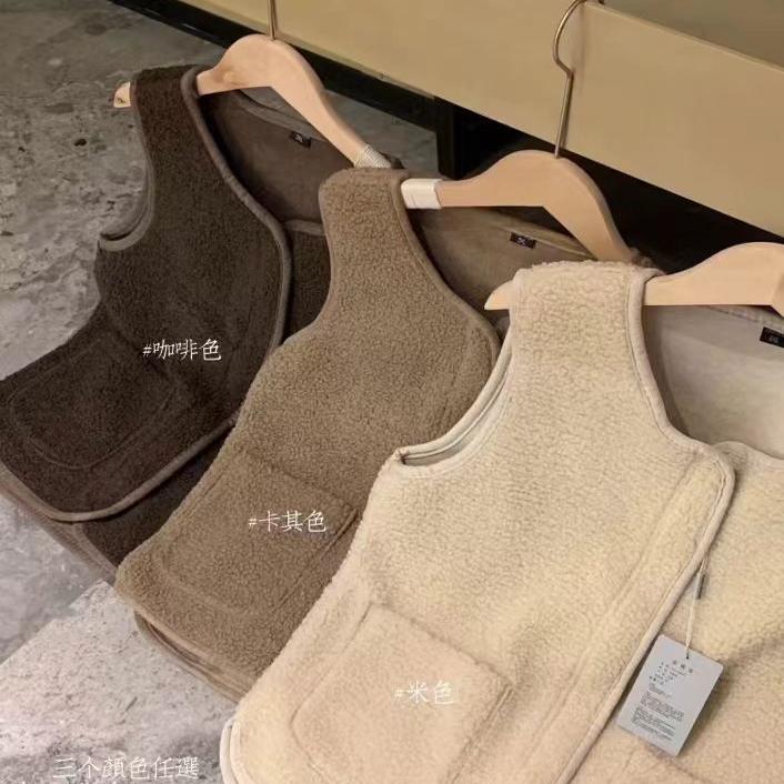 唐狮集团DESSO新款摇粒绒羊羔马甲外穿外套复古风背心女皮毛一体_淘宝内购会_女装/女士精品-第4张图片-提都小院