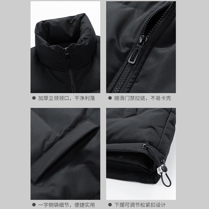 PNJ棉衣秋冬季2024新款加厚保暖棉衣外套男女同款立领情侣面包服_淘宝内购会_男装