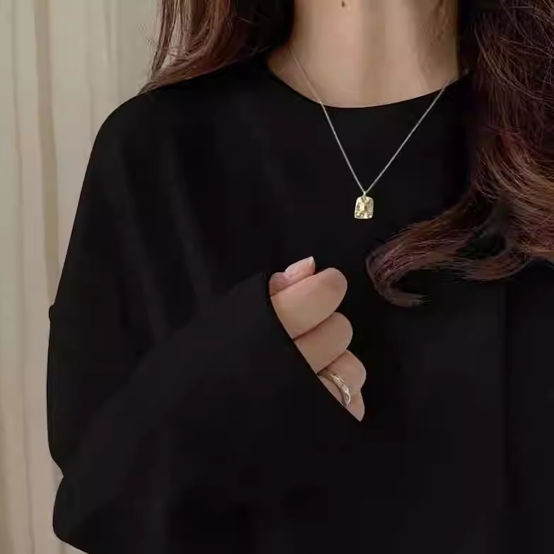 唐狮VARSDEN中长款德绒长袖打底衫女秋冬加绒加厚内搭宽松磨毛T恤_淘宝内购会_女装/女士精品-第5张图片-提都小院