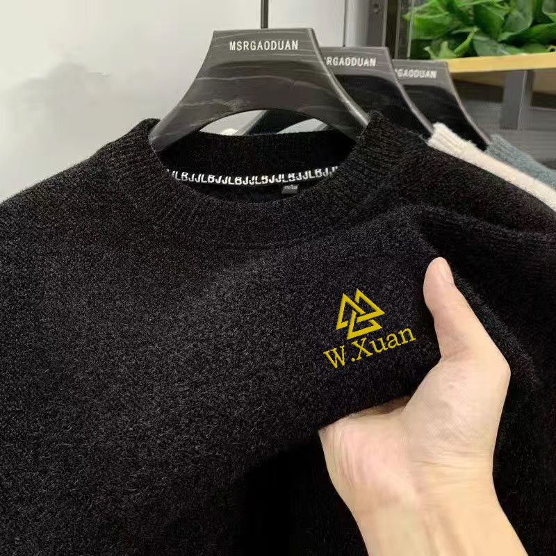 唐狮集团DESSO加绒款圆领雪尼尔毛衣打底衫男士男装冬季保暖衣潮_淘宝内购会_男装-第2张图片-提都小院