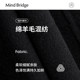 MB MINDBRIDGE Hundreds of Winter Winter Women's Middle Long Fang Mao Woors 2024 New Korean Jacket
