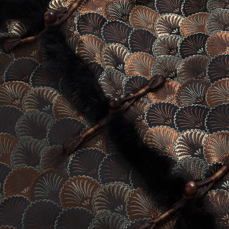 冬季唐装棉服大衣男外套中长款龙鳞提花中国风立领加绒加厚棉衣男,淘宝优惠券,粉丝福利购,淘宝优惠卷