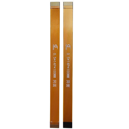 柔性FPC软排线0.5间距6P/60P同向异向金手指接触各种规格长度定制 - 图3