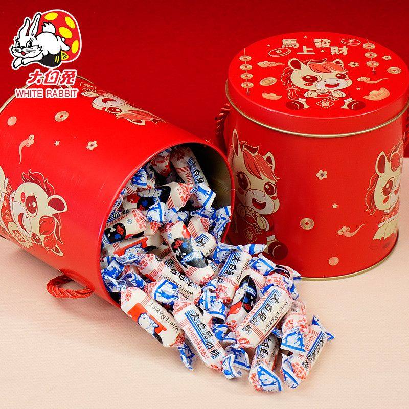 上海大白兔奶糖春节年货礼盒原味牛奶糖果送同学生日礼物零食400g,淘宝优惠券,粉丝福利购,淘宝优惠卷