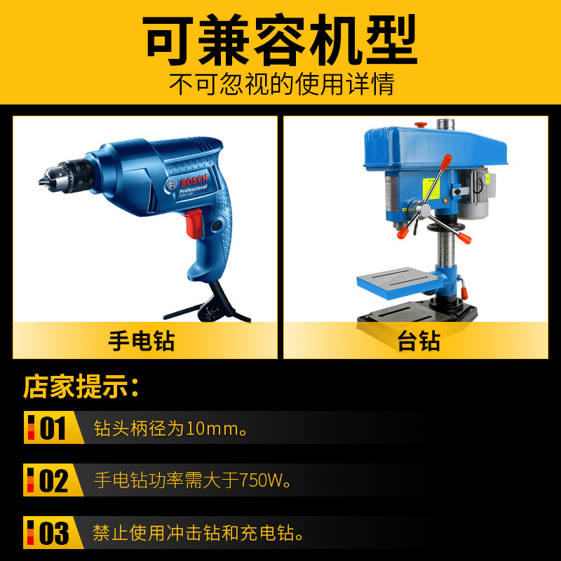 不锈钢开孔器18.5 19MM 19.5 20 20.5 21 22 22.5 23mm钻孔合金-图3