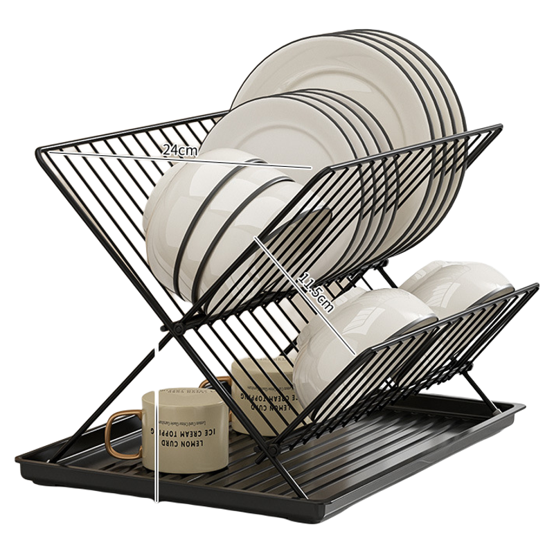 家用不锈钢台面碗碟沥可折叠碗架餐具置物收纳架子碗盘架,淘宝优惠券,粉丝福利购,淘宝优惠卷