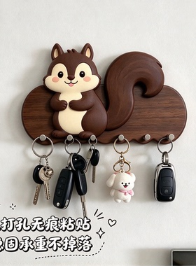 客厅入户门钥匙挂钩免打孔挂架