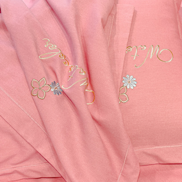 Thickened cotton pure cotton hair-fried skin-friendly and warm four-piece set