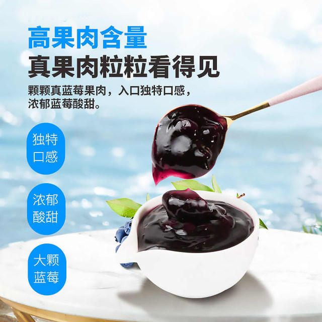 Meguoshu Cake Sandwich Decoration Drink Blueberry