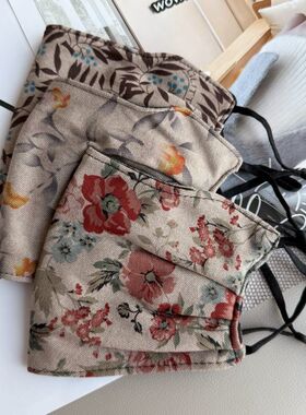 秋冬保暖口罩防风防寒不勒耳女加绒加厚面罩可水洗户外护全脸面罩