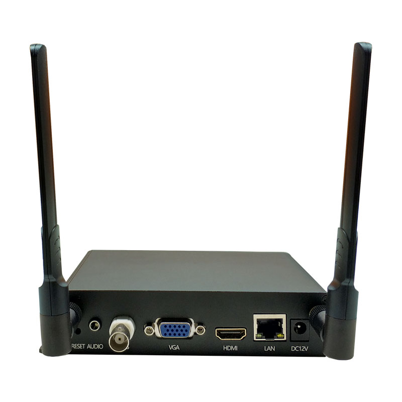 无线4路网络音视频解码器监控hdmi vga输出rtsp udp解海康4k-图3