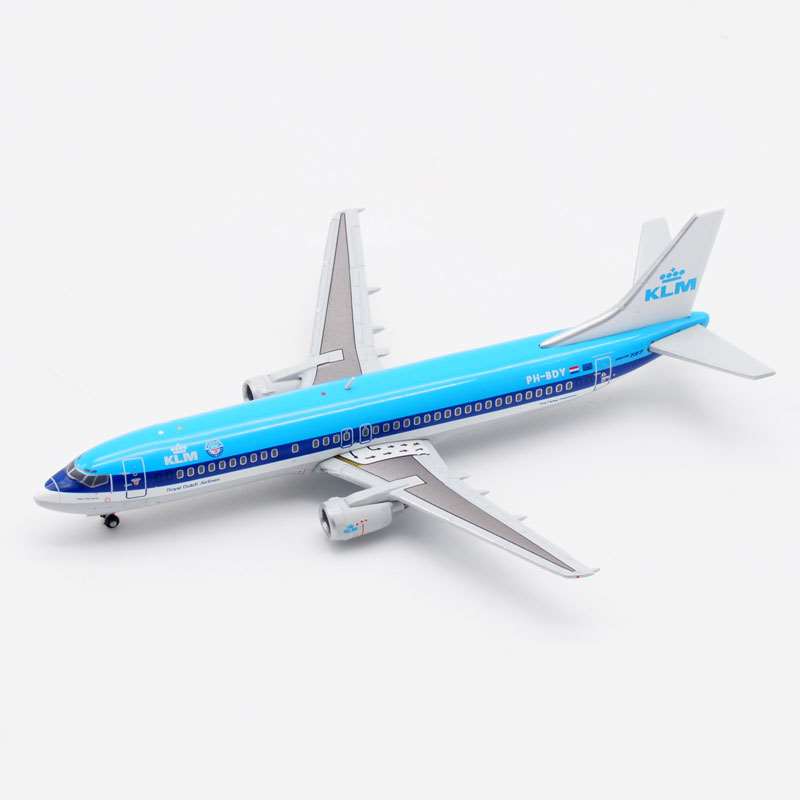 /JC Wings 1:400飞机模型合金 KLM荷兰航空波音737-400 PH-BDY-图0