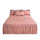 Cotton bed skirt Korean single piece lace bed cover
