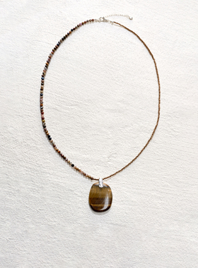 Apt 26SS 雾光石 流光石 吊坠项链