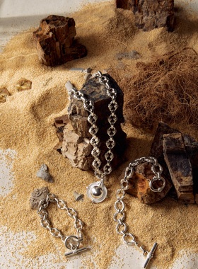 Apt702手链雕花重工925纯银