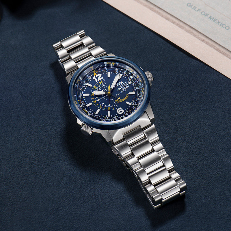 【官方】西铁城男蓝天使一代 西铁城海外日韩腕表