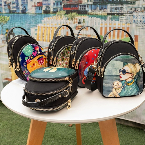 Демисезонная сумка через плечо, брендовая милая маленькая универсальная небольшая сумка, 2020, в корейском стиле