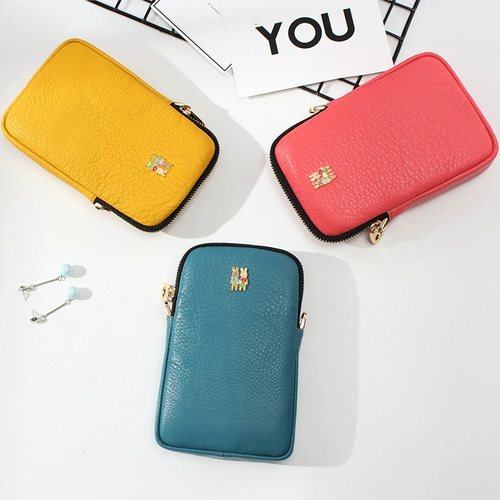 安芙曼 Кожаная небольшая сумка, летняя маленькая сумка через плечо, сумка на одно плечо, коллекция 2023