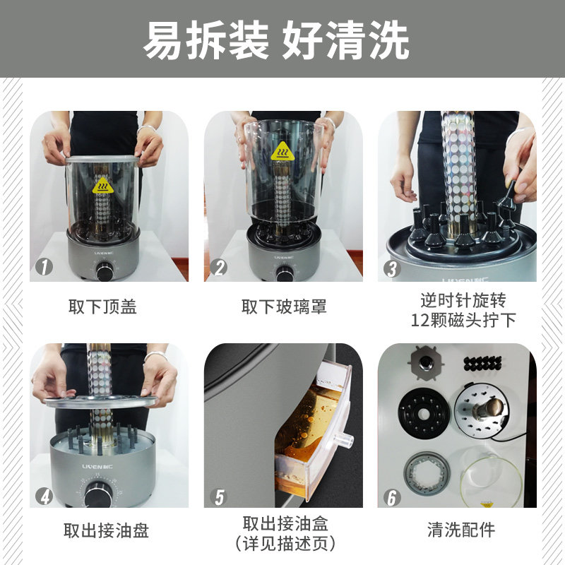利仁电烧烤炉家用烧烤烤串机电烤炉 利仁融正烤串机/电烤炉