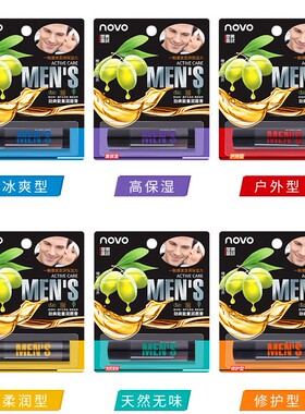 Men's lip balm to prevent dry cracking男士润唇膏防裂无色护唇