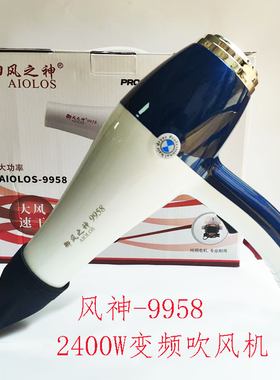 御风之神AIOLOS吹风机变频韩风造型吹卷速干大功率理发店专用9958