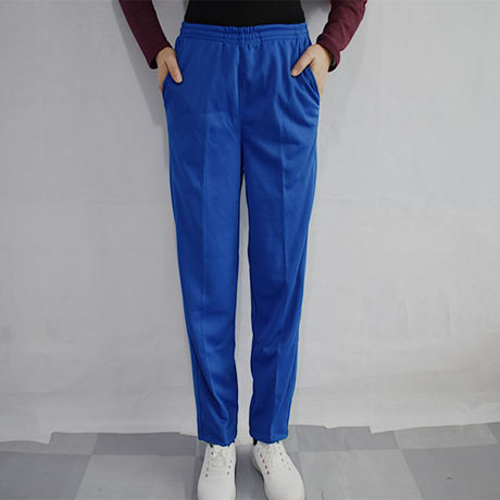Royal blue school uniform pants men's 