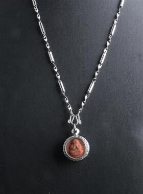 关公观音佛祖吊坠钛钢扭片链