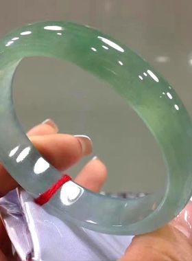 独龙玉手镯绿晴贵妃正圈