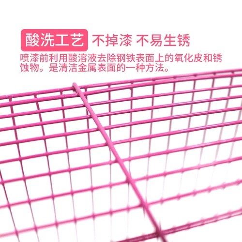 Luding Chicken's House Rabbit Cage Автоматический навоз, очищаю большую домохозяйство в помещении для размножения в гнездо, домашний кролик, дельфин и клетка мыши