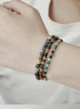 西美社古法手工中性复古手链