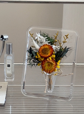 ins风亚克力斜插水培花瓶