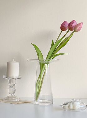 ins风韩国同款玻璃插花家居装饰