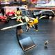 Proportional alloy aircraft model World War II German bf109
