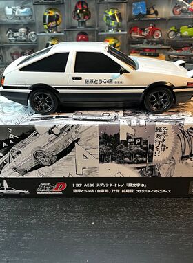 1：16丰田AE86头文字D正版授权纸巾盒摆件ABS塑料材质品质优良