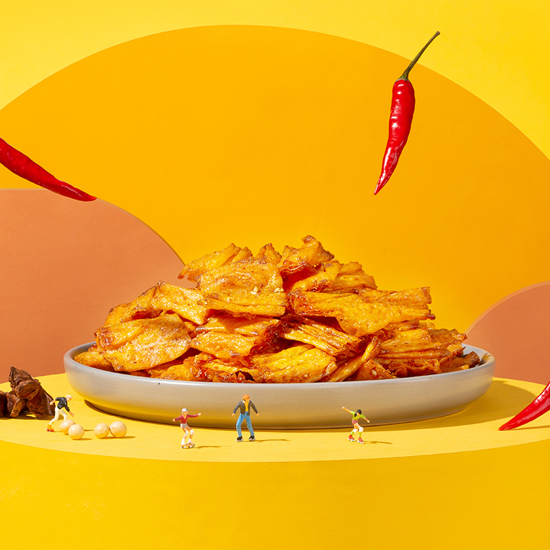 源氏老式豆卷辣条麻辣味网红8090后怀旧小包装手撕豆制品休闲零食