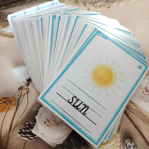 剑桥PowerUp少儿英语单词教学闪卡PU01234教师教具铜版纸塑封 - 图1